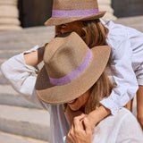 Chapeau Portofino Paillette - Rose