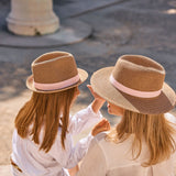 Chapeau Portofino - Rose pâle