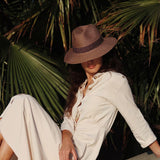 Chapeau Portofino Paillette - Bronze
