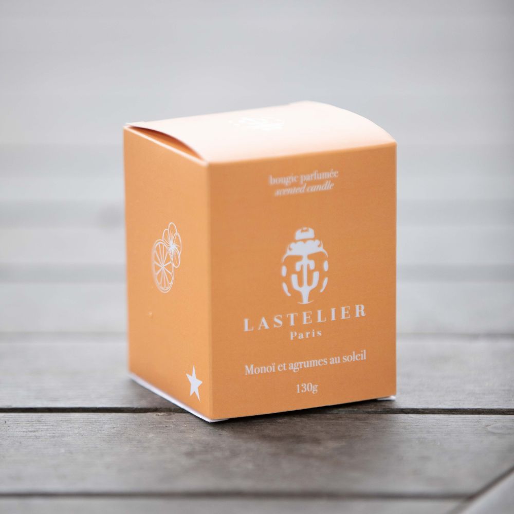 Candle Monoï et agrumes au soleil