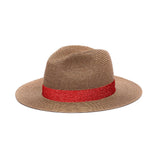 Chapeau Portofino Paillette - Rouge