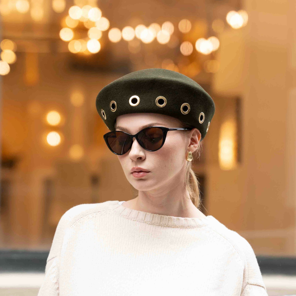 Beret Paris Kaki