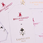 Moulin Rouge ® x Lastelier - Bob Smile rouge Femme - Lastelier