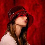 Moulin Rouge ® x Lastelier - Bob Smile rouge Femme - Lastelier